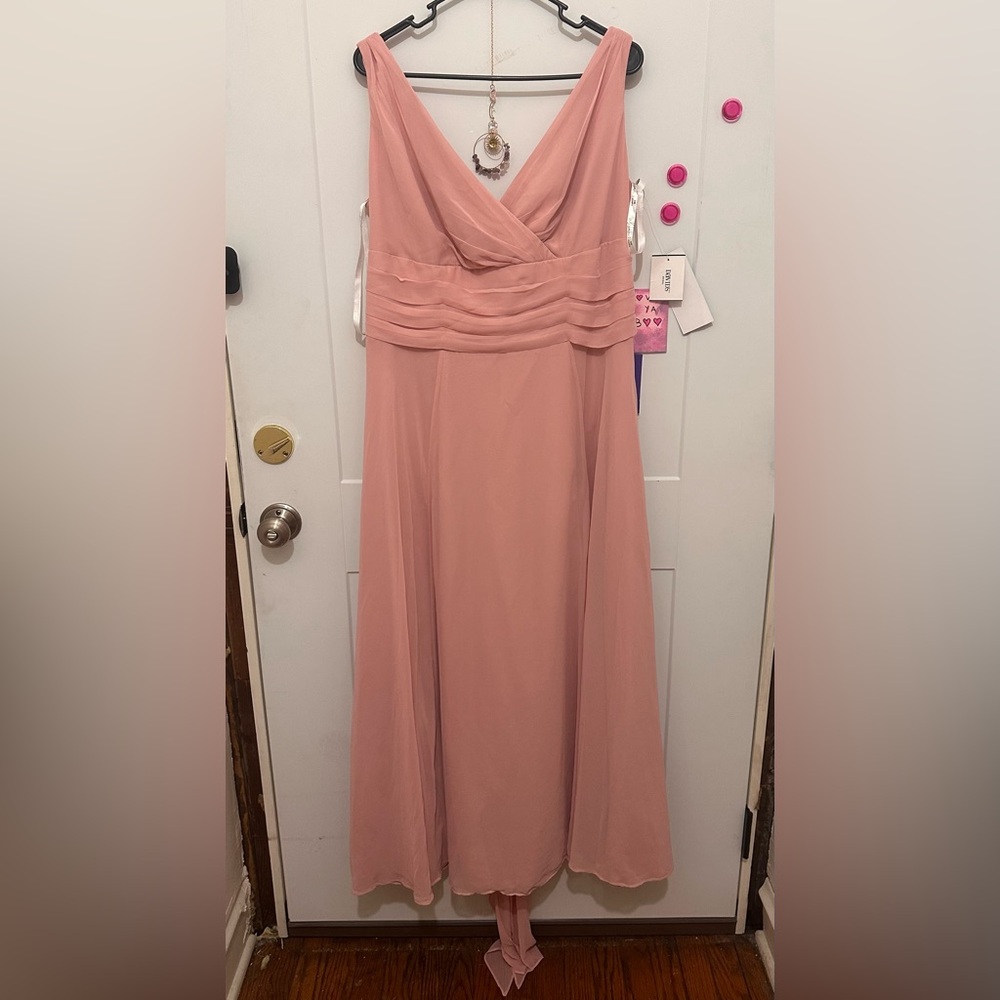 Ballet pink a line dress